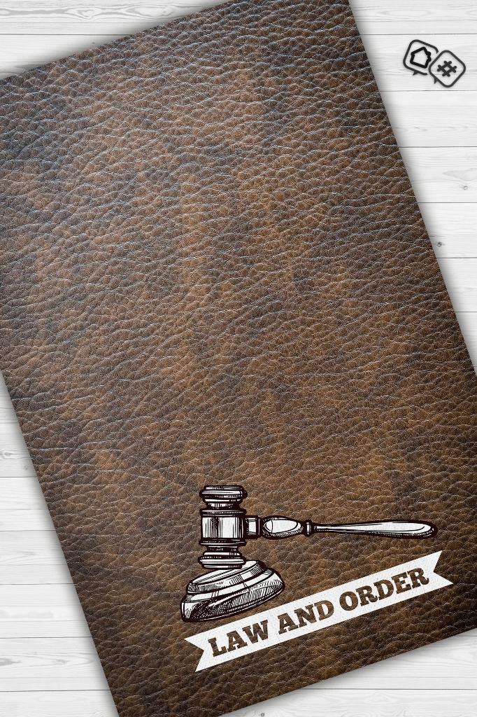 Kanun ve Düzen Dekoratif Avukat Halısı