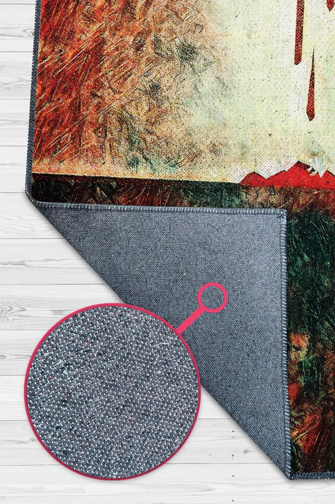 Küvet Film Desenli Halı Breaking Bad Film Halısı Çok Renkli Art Deko Film Serisi Halı