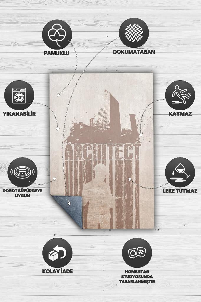 Mimar Dekoratif Mimar Halısı