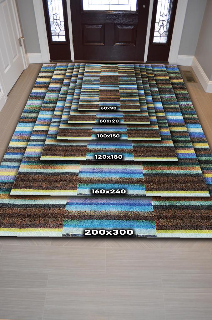 Modern Patchwork Dekoratif Halı