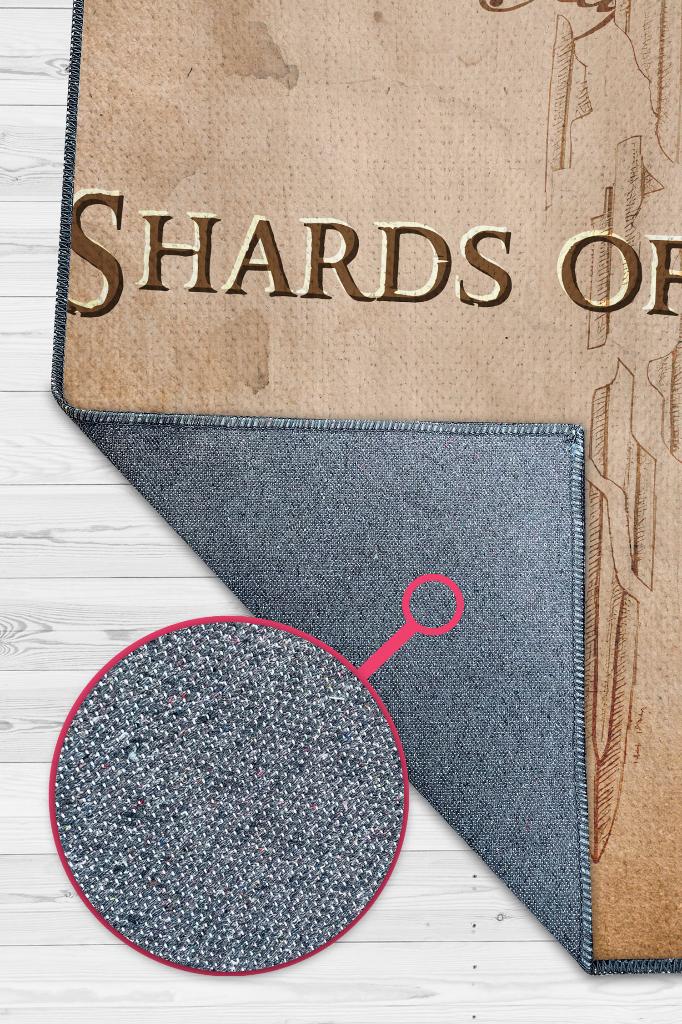 Narsil Kılıcı Bej Renk Yüzüklerin Efendisi Halısı Çocuk Odası Halısı Bohem Tarz Film Halısı