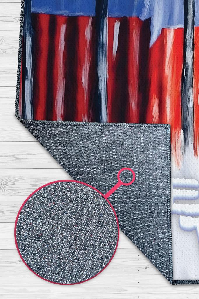 O Oyuncak Benim Çok Renkli Oyuncu Halısı Mavi Renk Gamer Temalı Halı Pubg Sever Hediye Halı