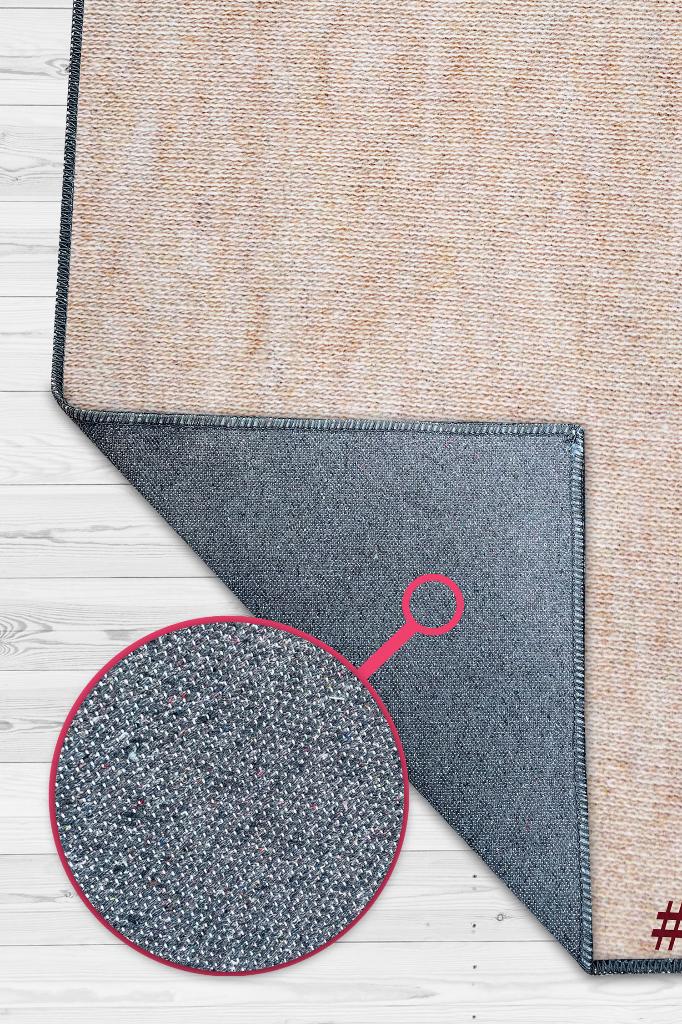 Okumaya Aşığım Krem Renkli Kitap Sever Halısı Okuma Sever Çalışma Odası Halısı