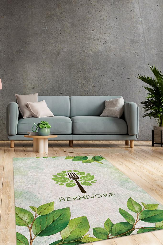 Otçul Dekoratif Vegan Halısı