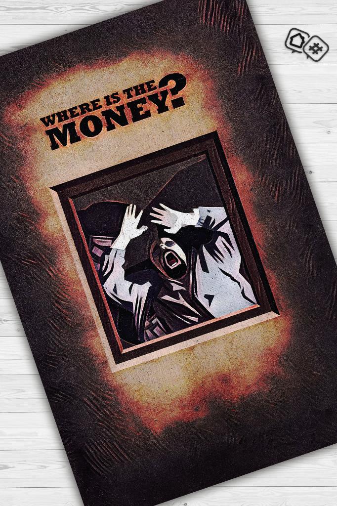 Para Nerede Film Desenli Halı Breaking Bad Film Halısı Çok Renkli Gölgeli Film Serisi Halı