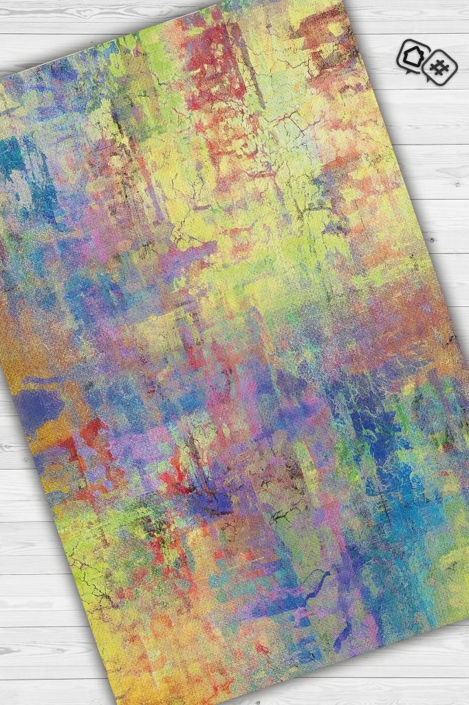 Pastel Dekoratif Halı