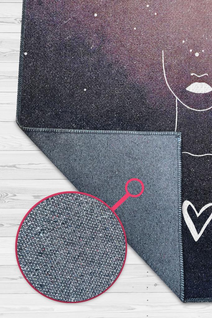 Pilatesi Seviyorum Çok Renkli Meditasyon Halı Vintage Halı,Yoga Halısı,Sipiritüel Halı