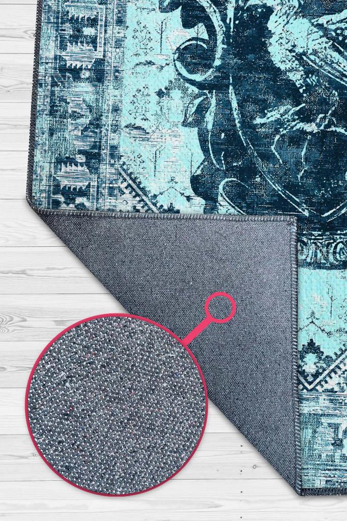 Ravenclaw Art Deco Harry Potter Desenli Halı Yıkanabilir Çocuk Odası Halısı Çok Renkli Halı