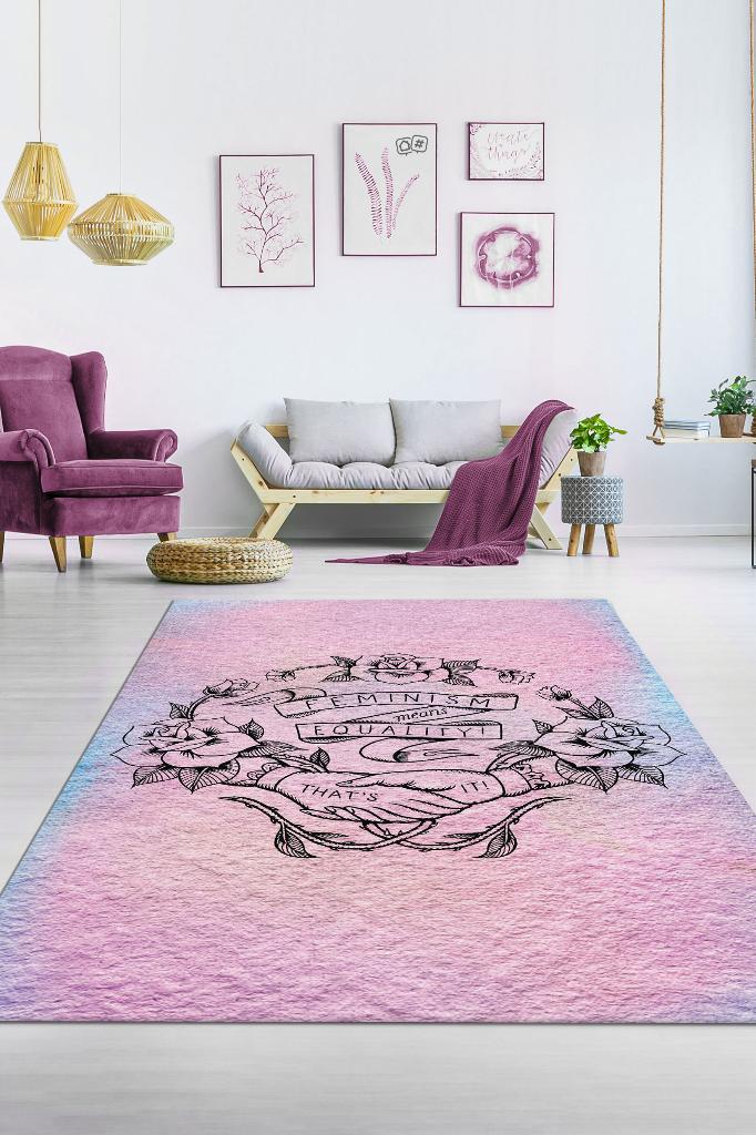 Sadece Eşitlik Dekoratif Halı
