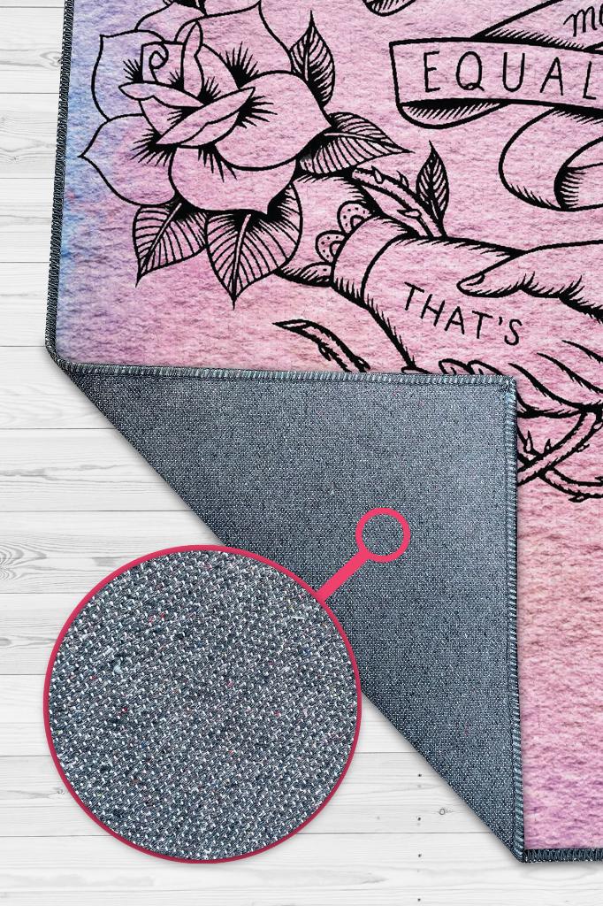 Sadece Eşitlik Dekoratif Halı