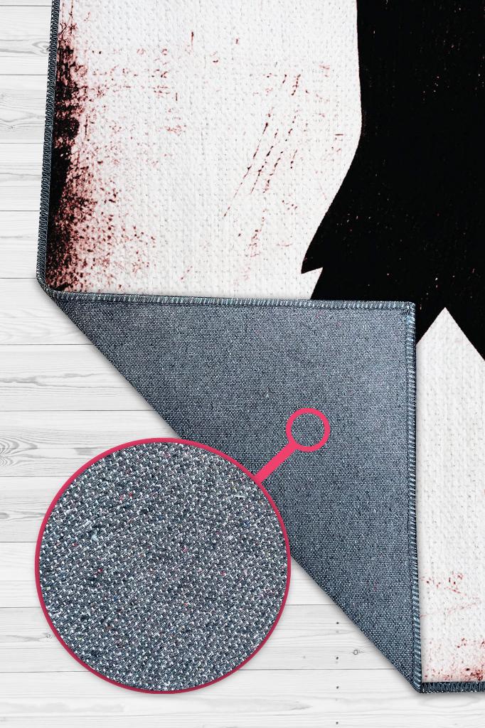 Sadece Kitap Krem Renkli Kitap Sever Halısı Okuma Sever Çalışma Odası Halısı