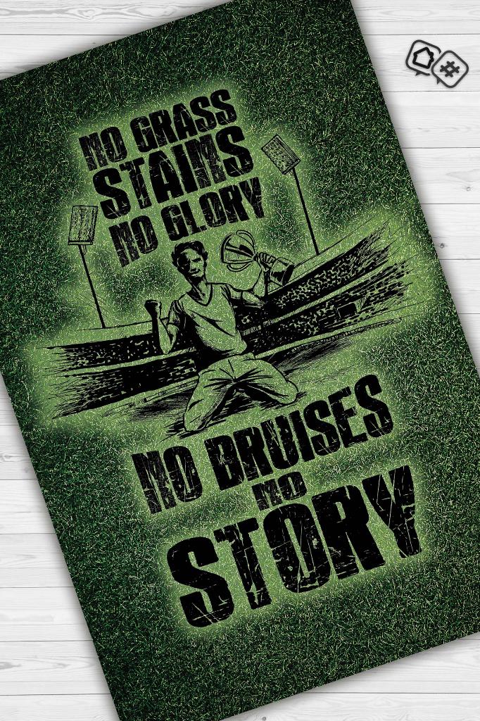 Sahadaki Zafer Çok Renkli Oyuncu Halısı Yeşil Renk Gamer Temalı Halı Pes Sever Hediye Halı