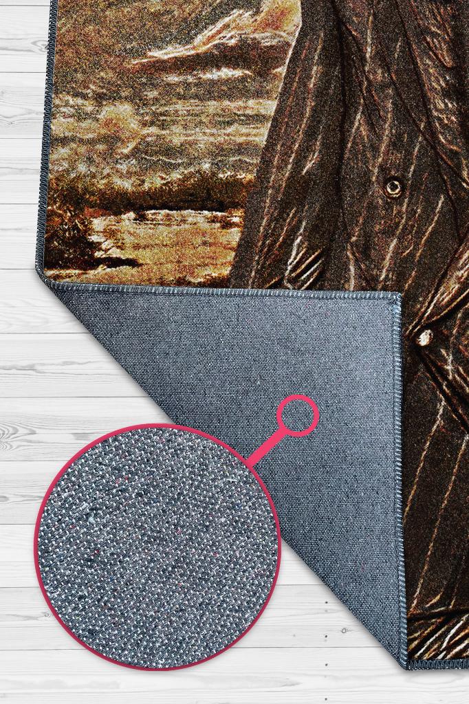 Saul Film Desenli Halı Breaking Bad Film Halısı Art Deco Renkli Dokulu Film Serisi Halı