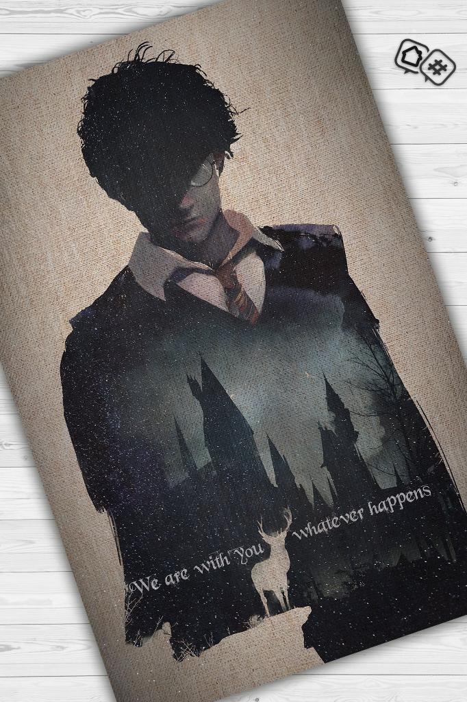 Seninleyiz Bej Renkli Harry Potter Halısı Çocuk Odası Halısı Çok Renk Halı Bohem Tarzı Halı