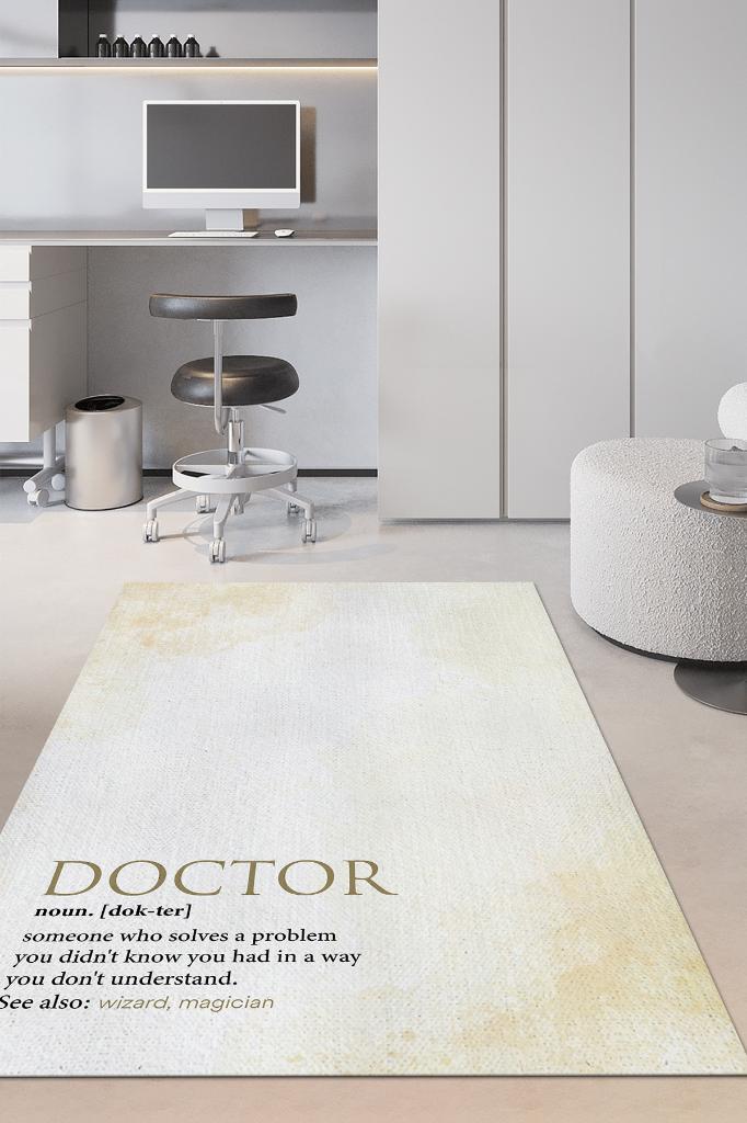 Sihirbaz Doktor Dekoratif Doktor Halısı