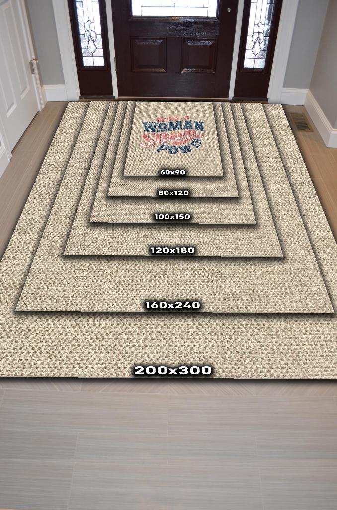 Süper Güç Dekoratif Halı