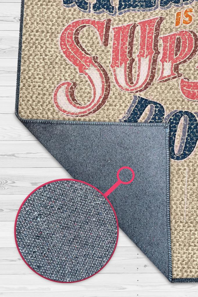 Süper Güç Dekoratif Halı