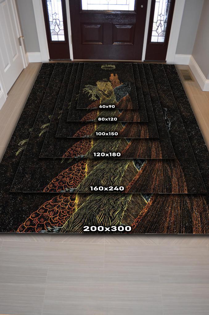 Taç Oyunları Film Desenli Halı Breaking Bad Film Halısı Art Renkli Dokulu Film Serisi Halı