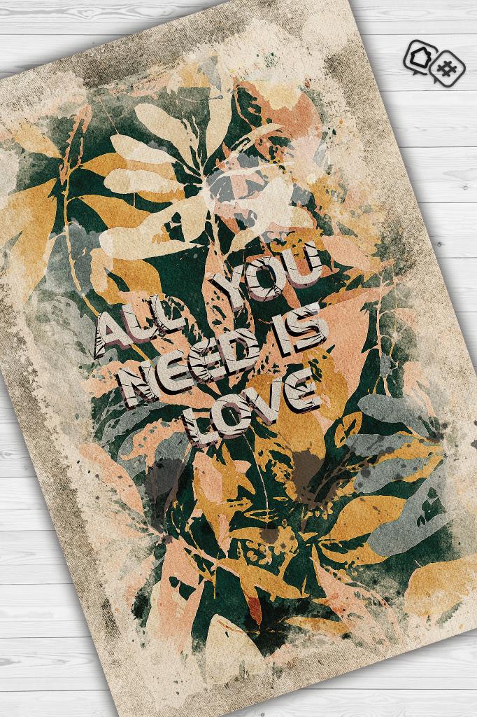 ek İhtiyacın Aşk Art Çiçek Desenli Salon Halısı Halı Çok Renkli Çiçekli Halı Mutfak Halısı