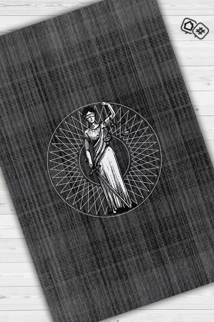 Themis Dekoratif Avukat Halısı