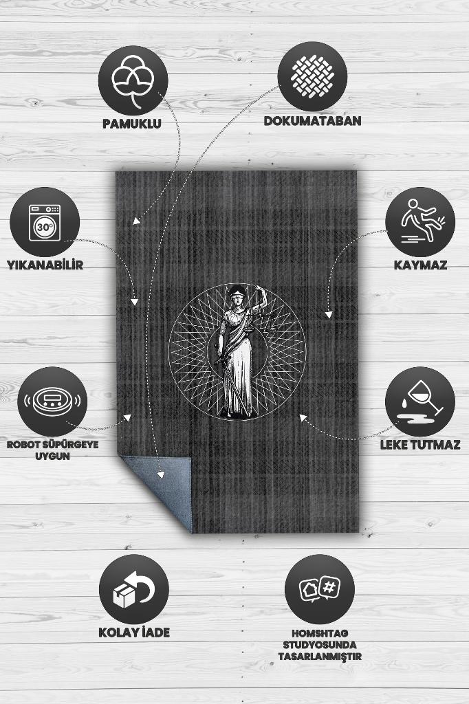 Themis Dekoratif Avukat Halısı