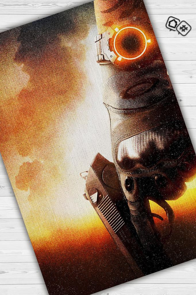 Tom'un Bölümü Çok Renkli Oyuncu Halıs Siyah Renk Gamer Temalı Rainbow Six Siege Sever Halı