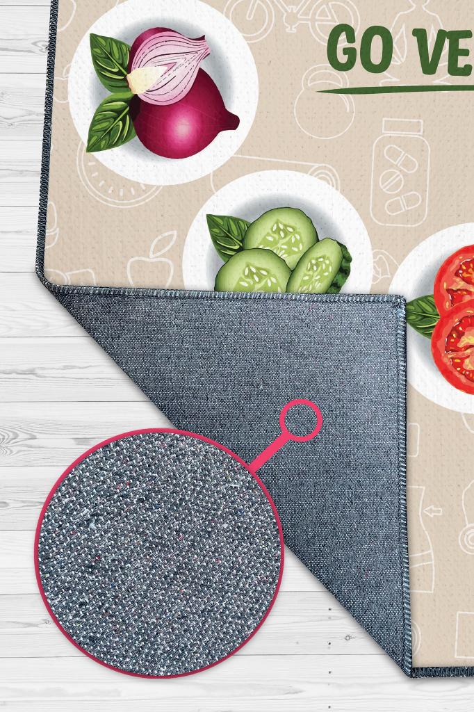 Vegan Ol Dekoratif Vegan Halısı