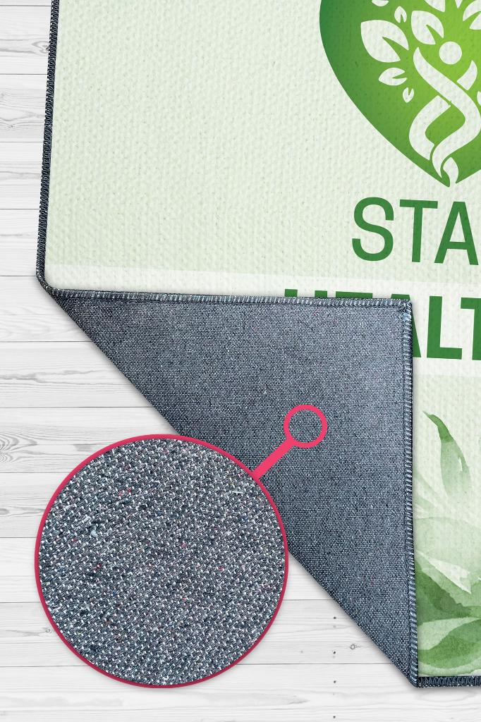 Vegan Ol Sağlıklı Kal Dekoratif Vegan Halısı