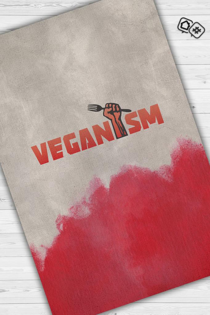 Veganizim Dekoratif Vegan Halısı