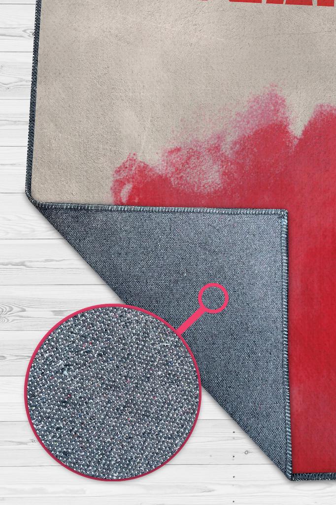 Veganizim Dekoratif Vegan Halısı