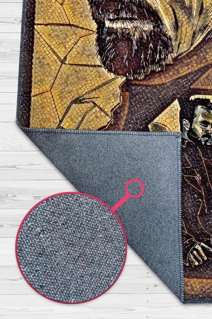 Walter ve Desse Film Desenli Halı Breaking Bad Film Halısı Renkli Dokulu Film Serisi Halı