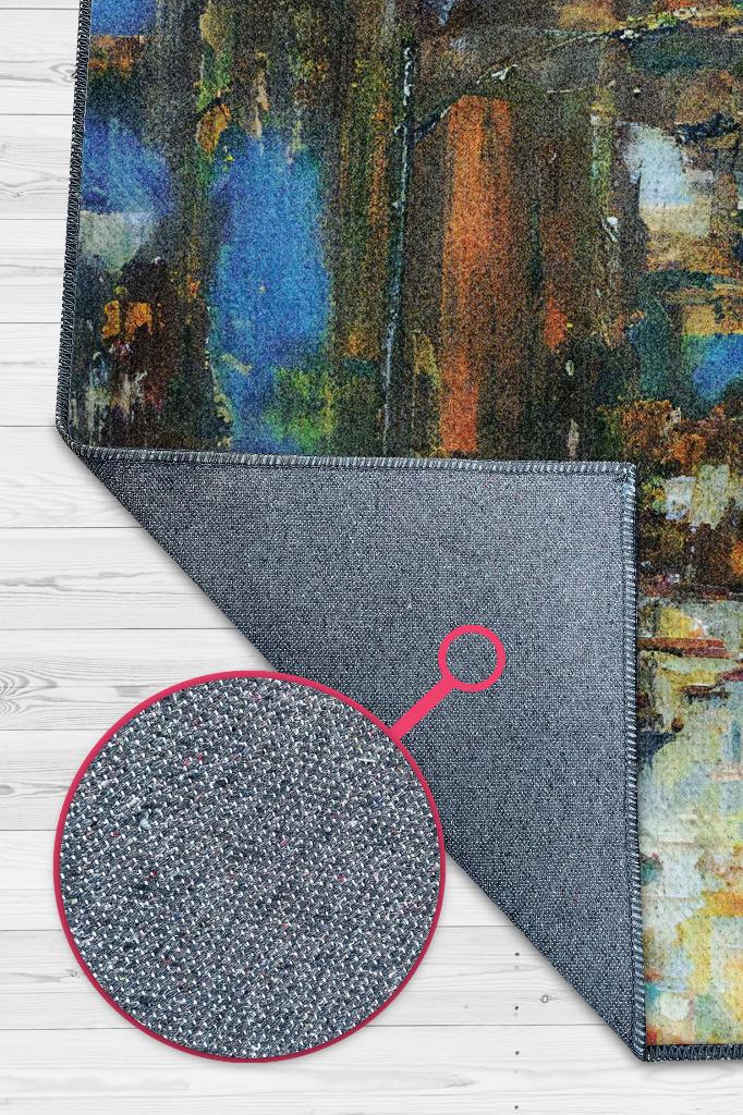 Yağmurlu Bir Hikaye Dekoratif Halı