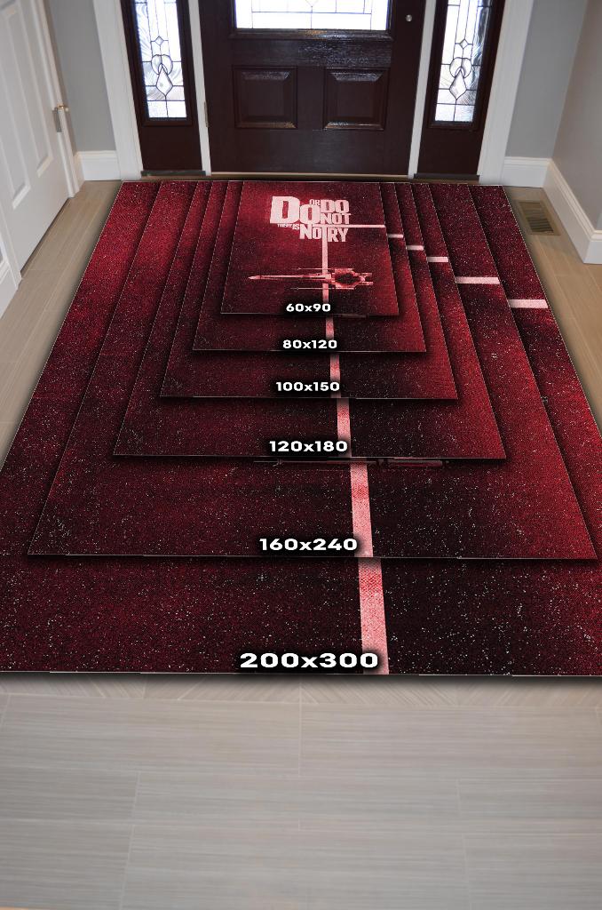 Yap Ya Da Yapma Star Wars Temalı Film Halısı Kırmızı Renkli Star Wars Filmi Halısı