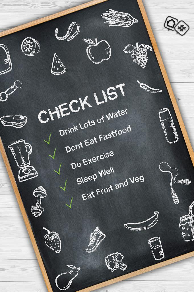 Yapılacaklar Siyah Renkli Halı Minimal Diyetisyen Ofisine Diyetisyen Temalı Hediye Halı