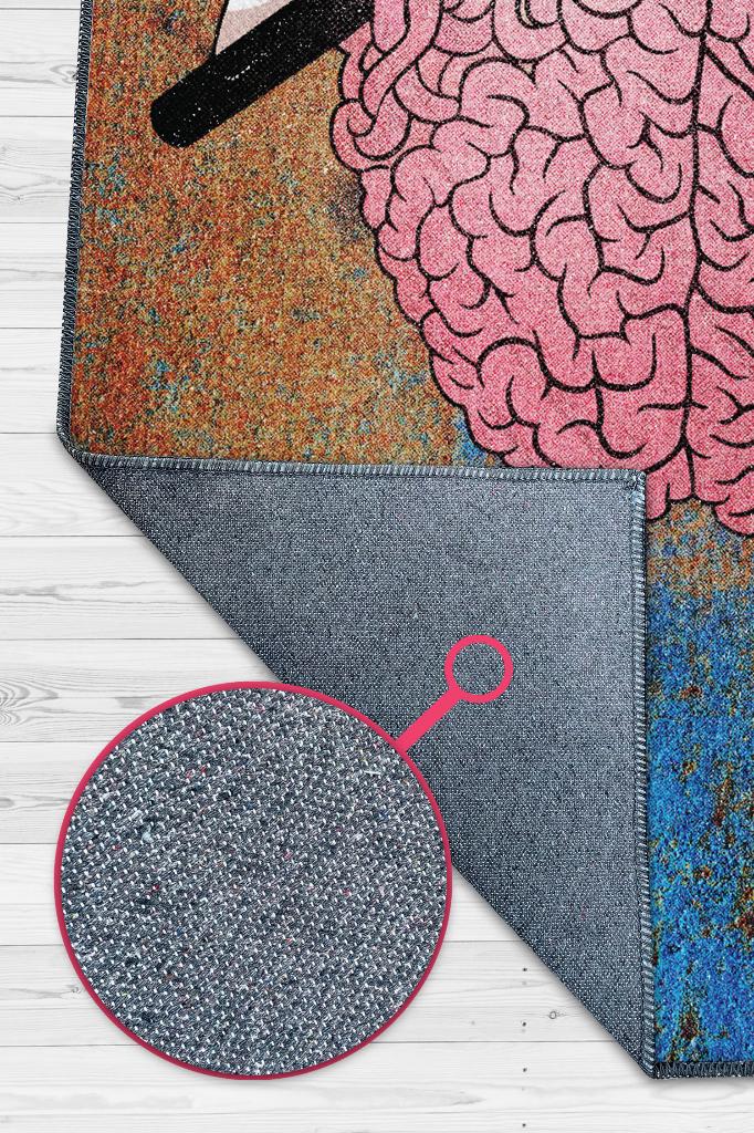 Yeniden Kodla Gösterir Dekoratif Halı