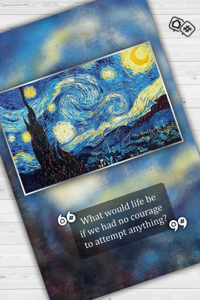 Yıldızlı Gece Van Gogh Sanat Sever Halısı Çok Renkli Halı Tablo Temalı Halılar Sanat Halısı