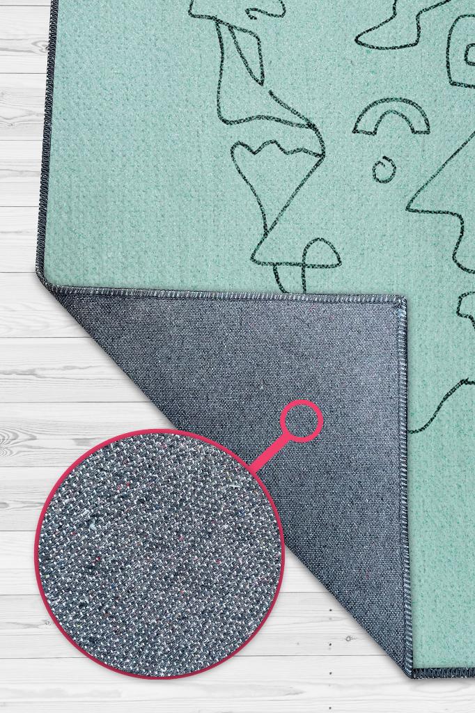 Yüzler Dekoratif Halı