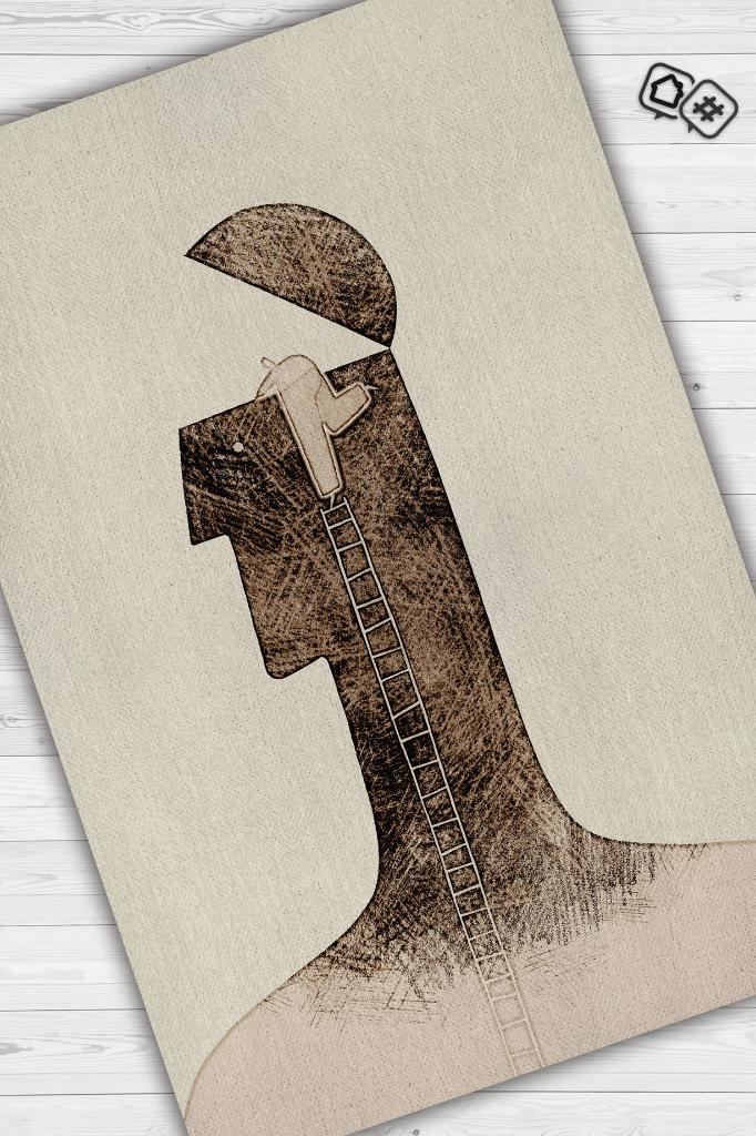 Zihnime Bakış Dekoratif Halı