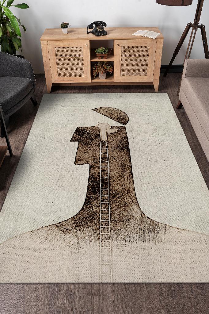 Zihnime Bakış Dekoratif Halı