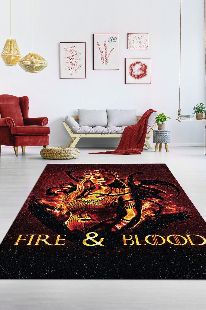 Ateş ve Kan Game Of Thrones Halısı