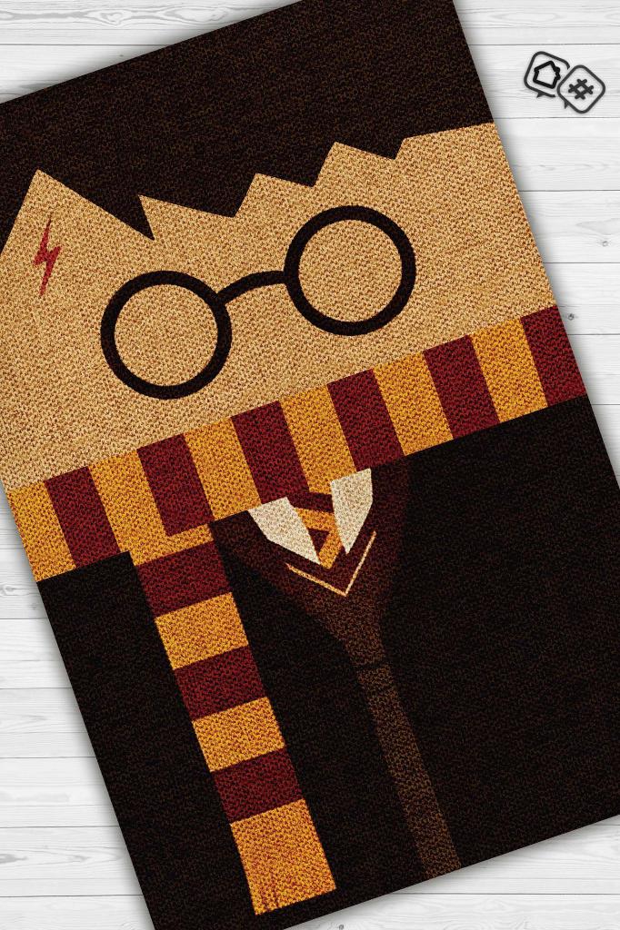 Harrycraft Harry Potter Film Çocuk Odası Halısı