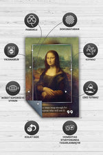 Mona Lisa Da Vinci Dekoratif Sanat Sever Halısı